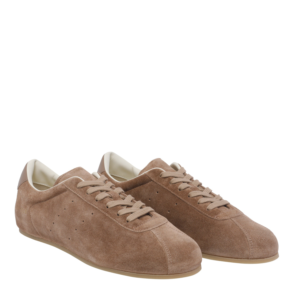 Common Projects Sneakers Beige Suede Leather/rubber Sole