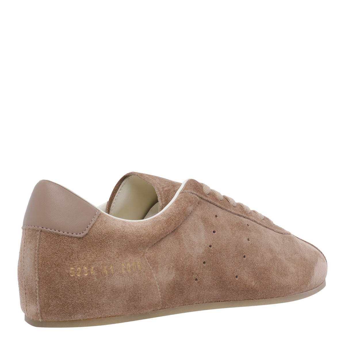 Common Projects Sneakers Beige Suede Leather/rubber Sole