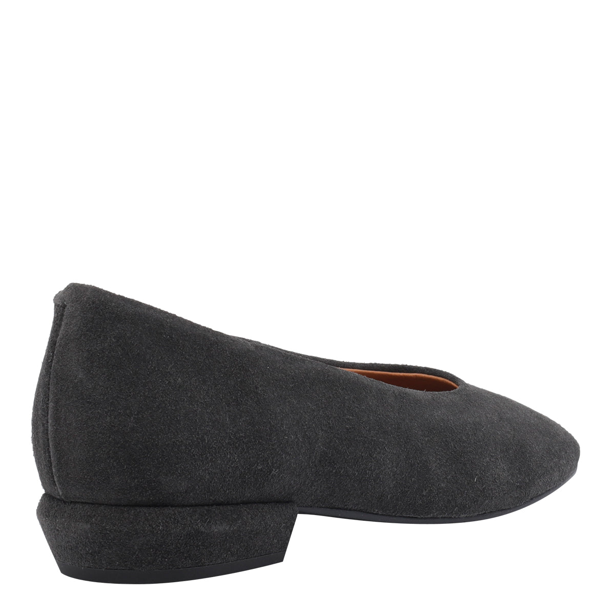 ANGEL ALARCON Flat shoes Grey Suede Leather/rubber Sole