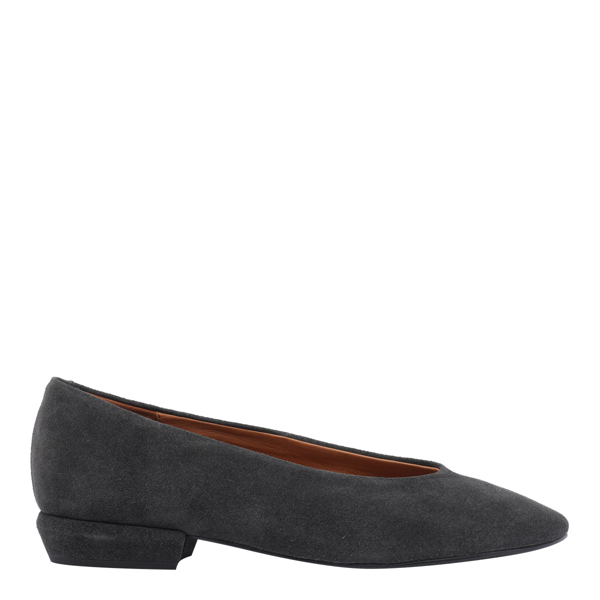 ANGEL ALARCON Flat shoes Grey Suede Leather/rubber Sole