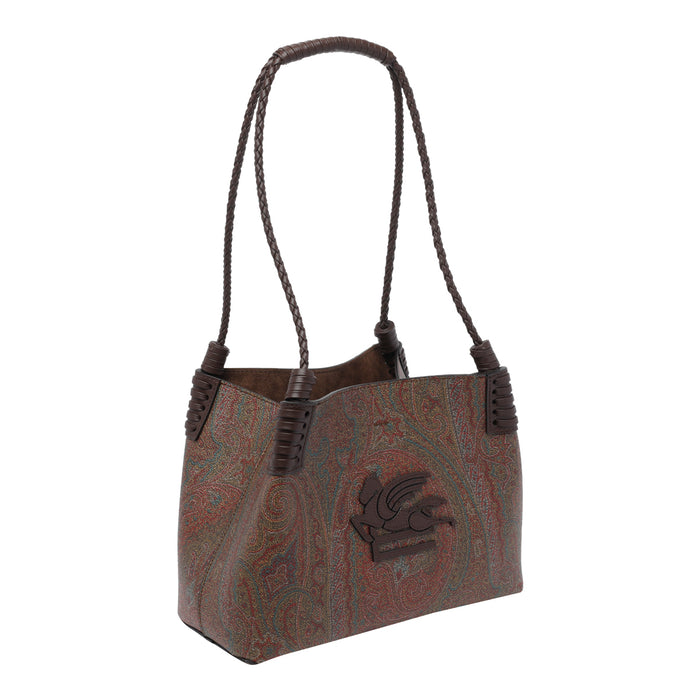 Etro Bags Brown Cotton Polyester