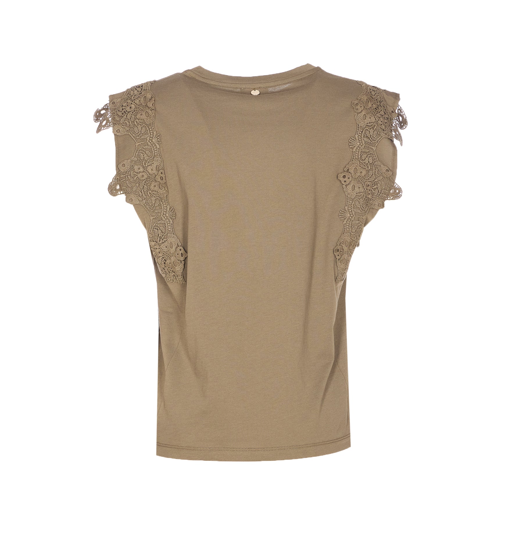 Liu Jo T-shirts and Polos Green Cotton