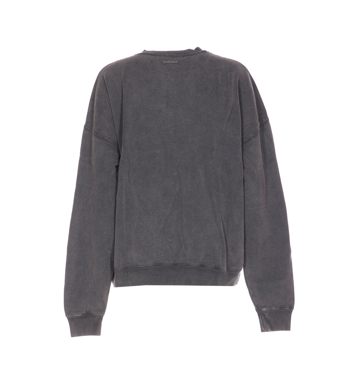 Anine Bing Sweaters Grey Cotton
