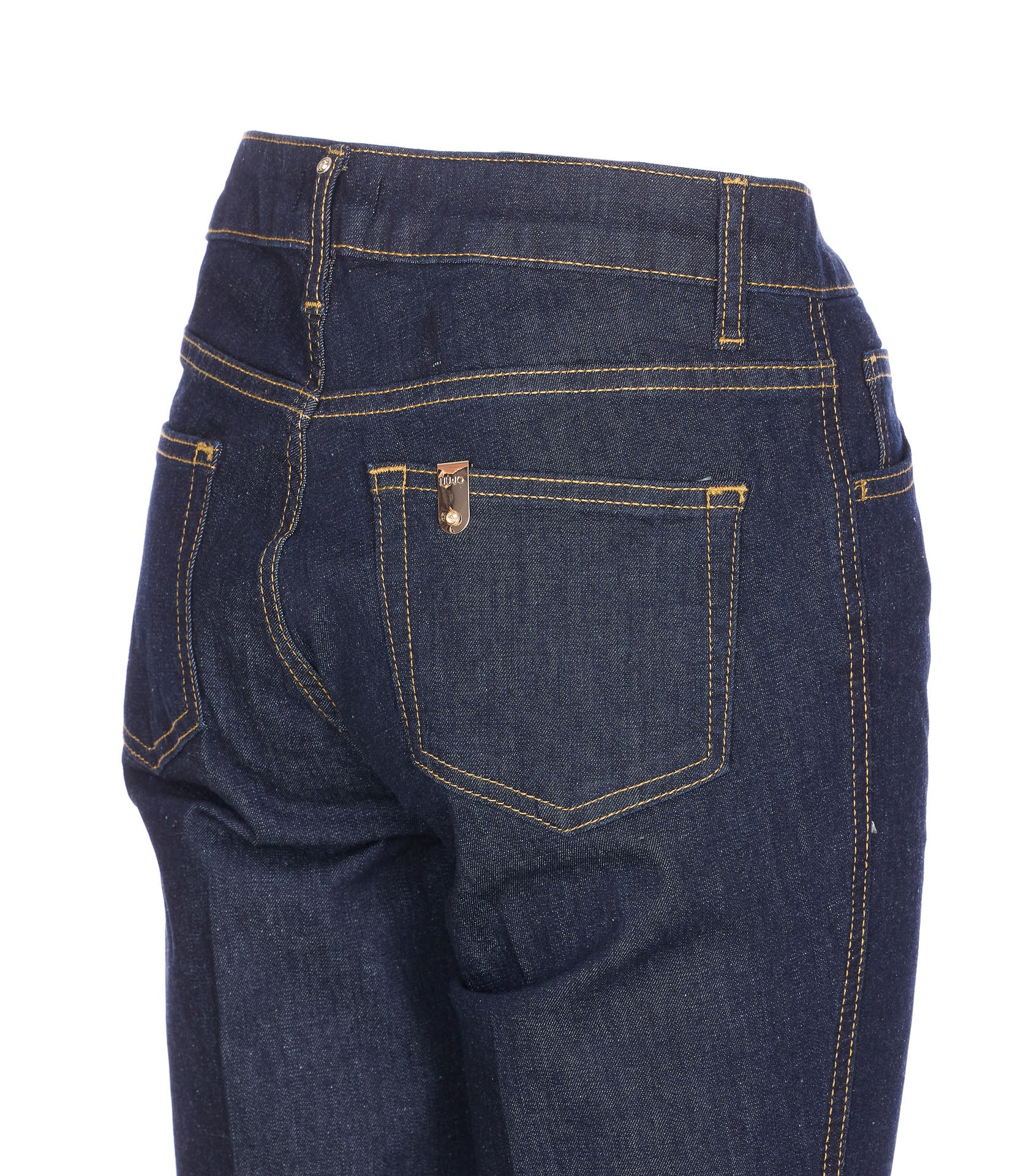 Liu Jo Trousers Blue Cotton