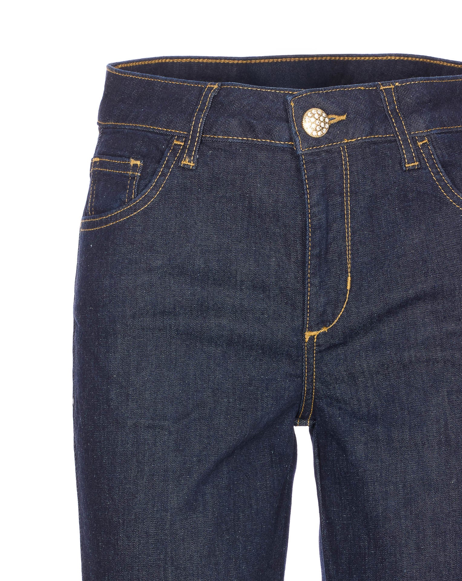 Liu Jo Trousers Blue Cotton