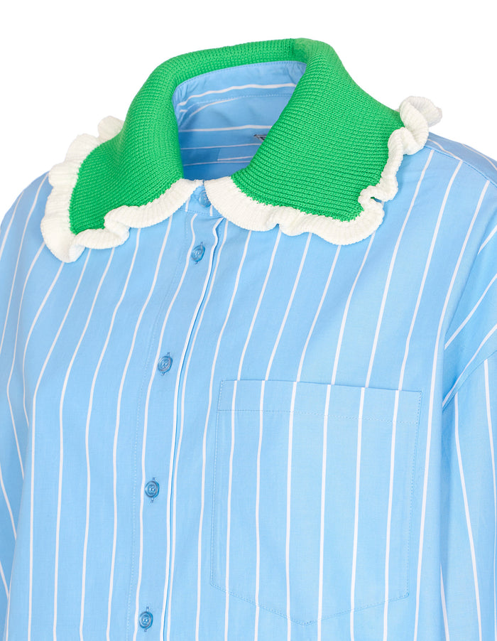 Essentiel Antwerp Shirts Blue Cotton