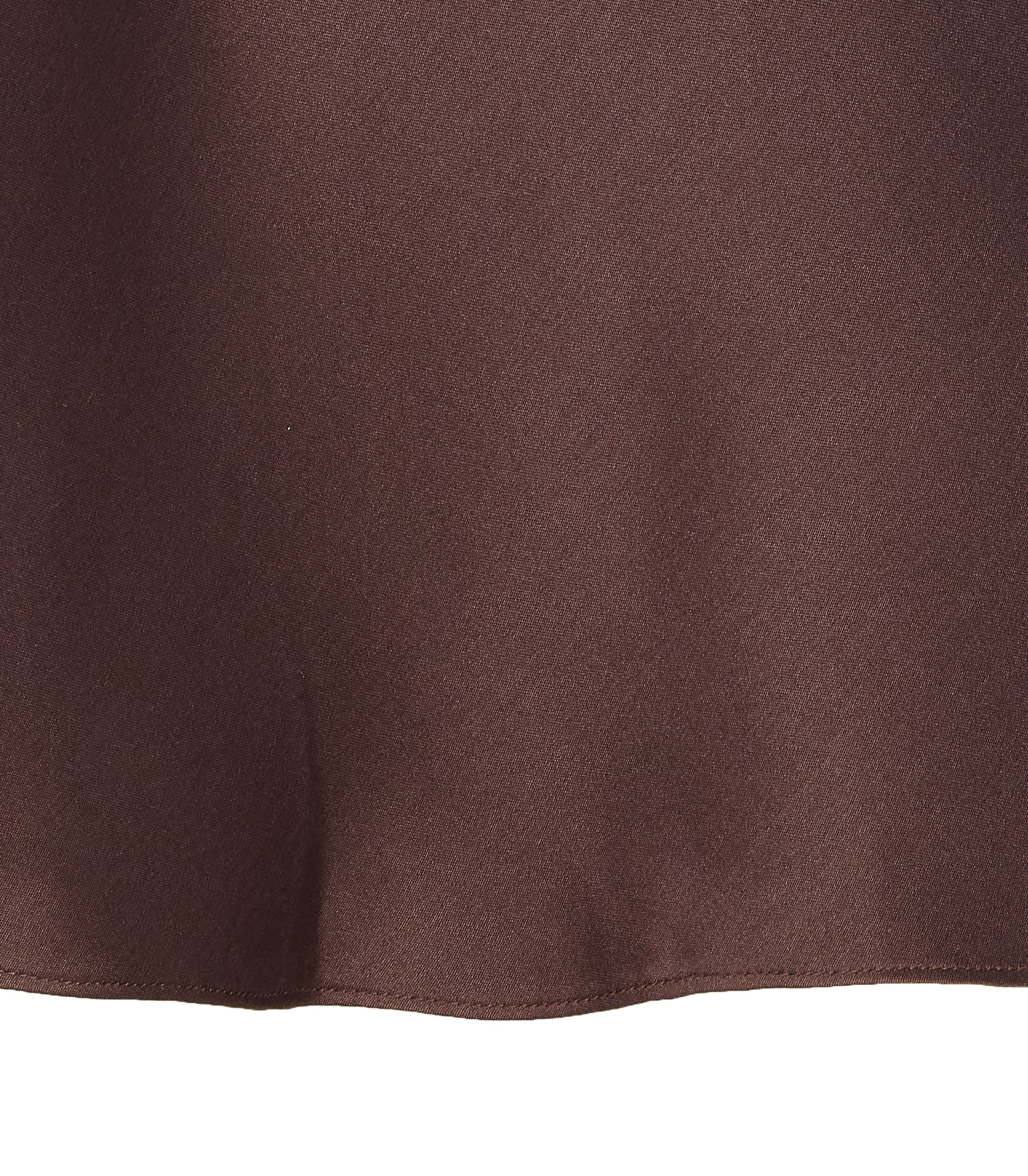 ANINE BING Top Brown Silk