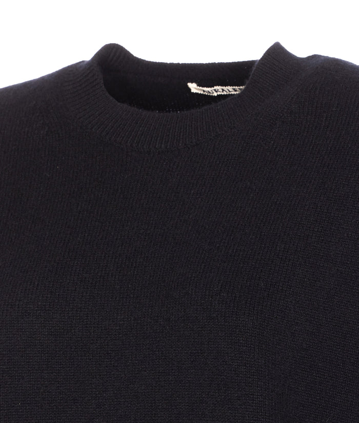 Auralee Sweaters Black Cashmere