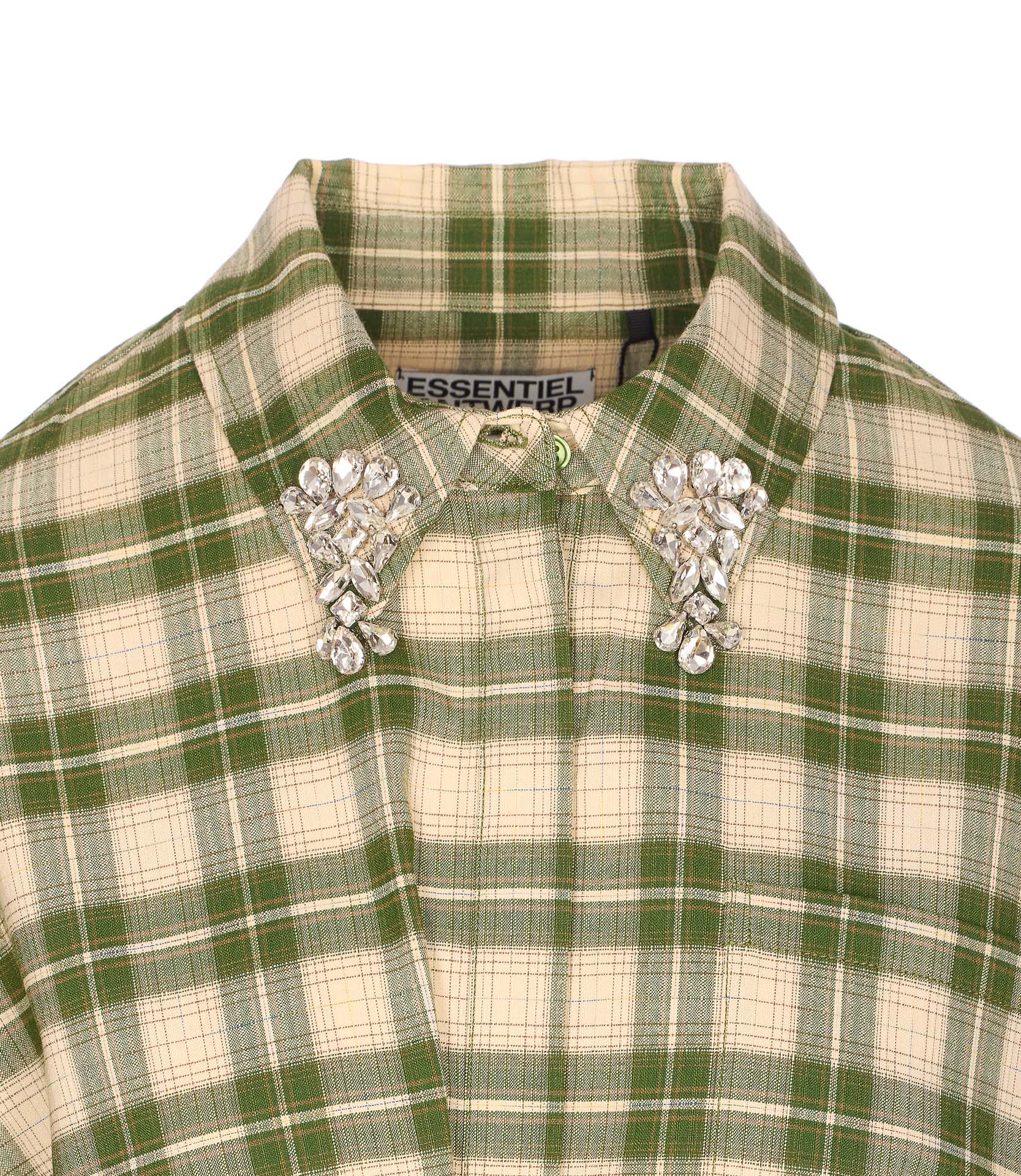 Essentiel Antwerp Dresses Green Polyester