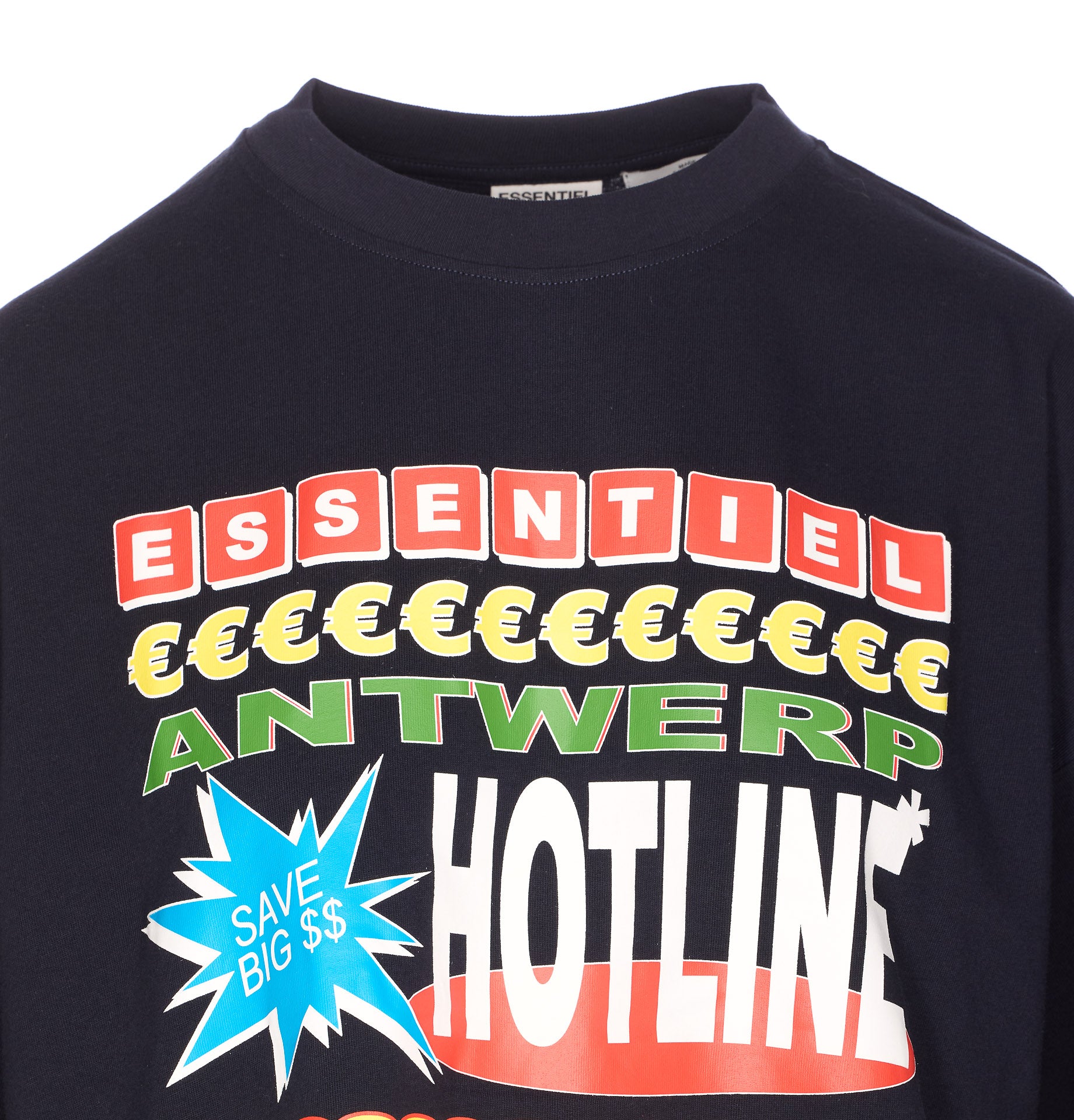Essentiel antwerp T-shirts and Polos Blue Cotton