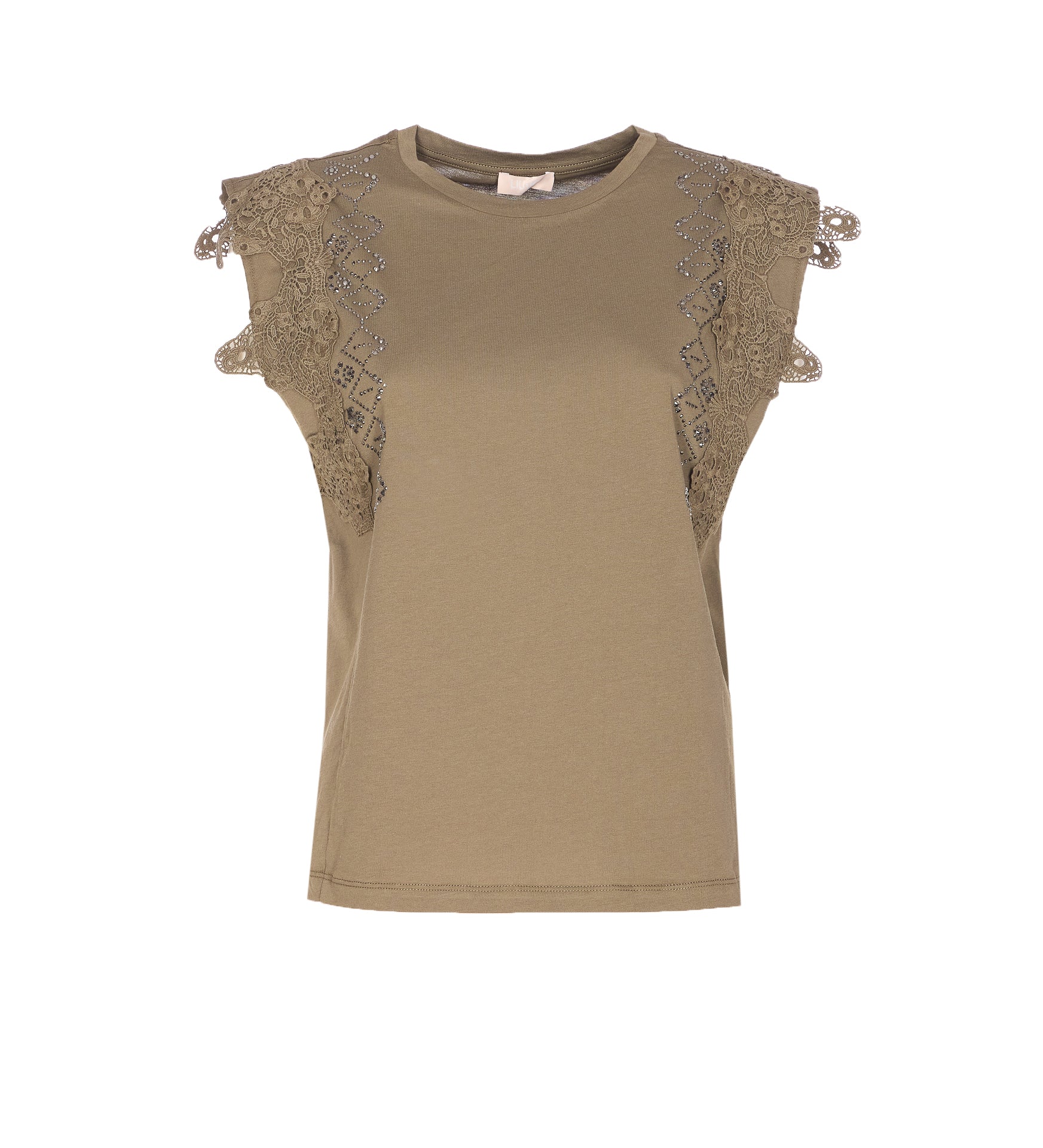 Liu Jo T-shirts and Polos Green Cotton
