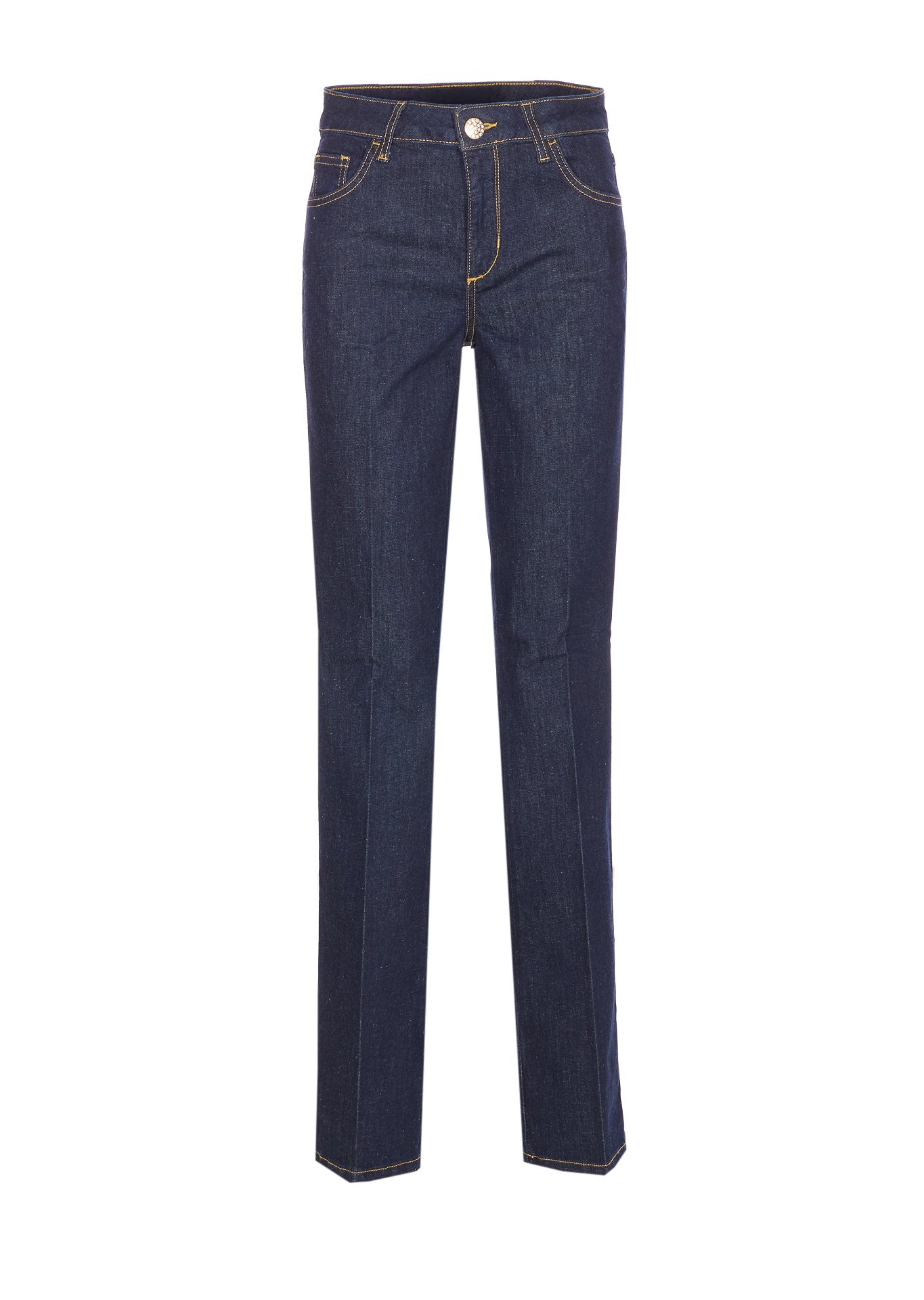 Liu Jo Trousers Blue Cotton