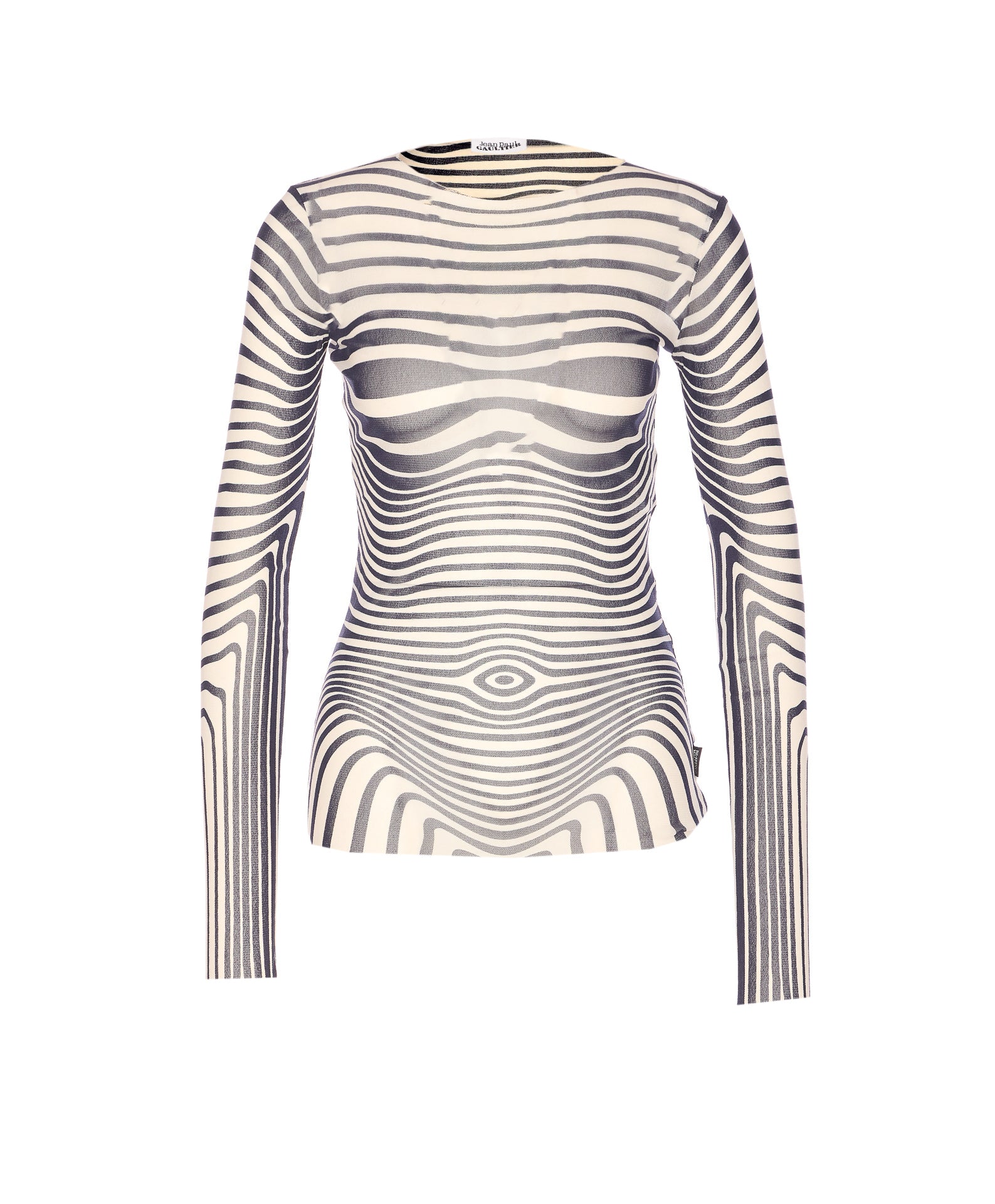 JEAN PAUL GAULTIER Top Beige Polyamide