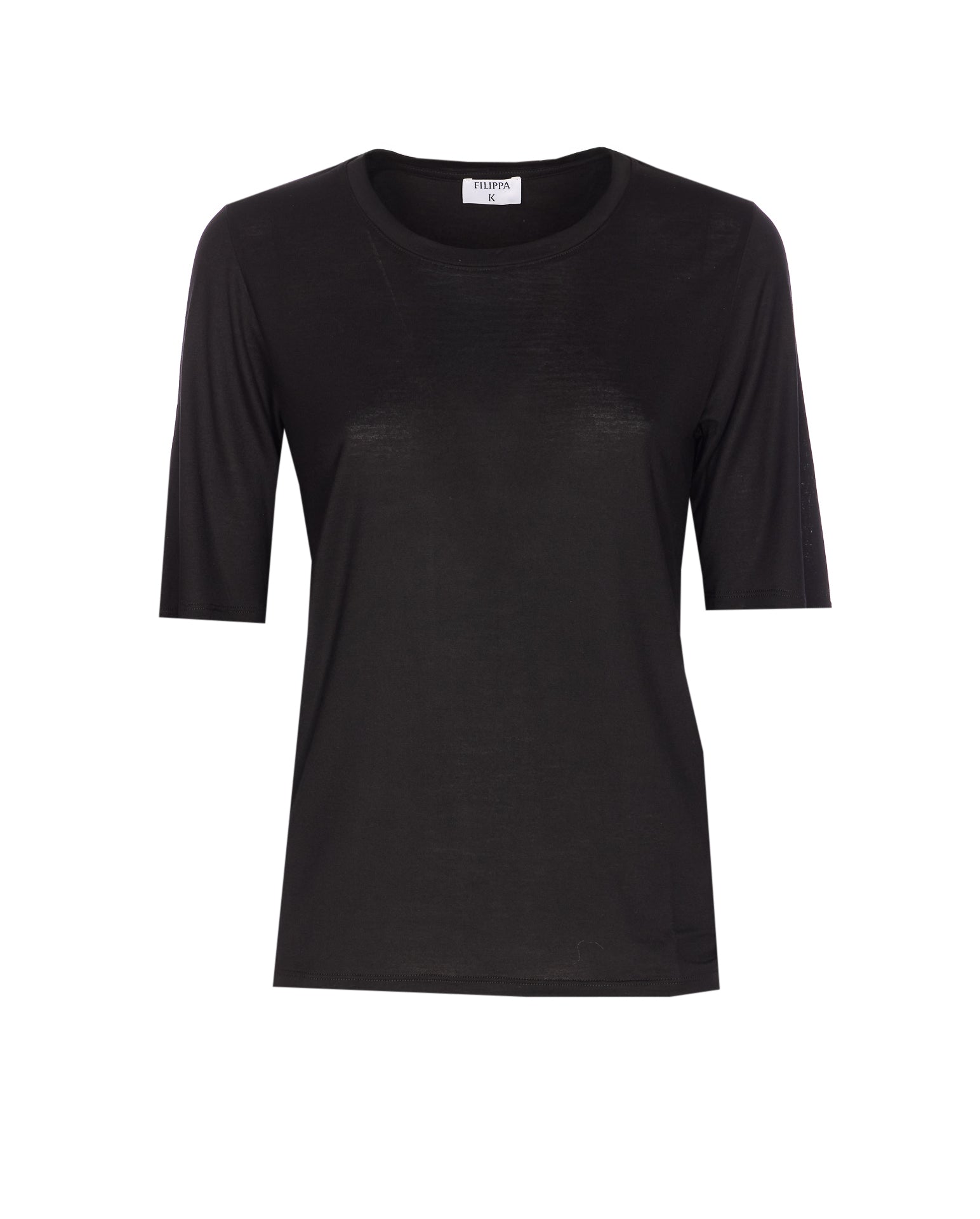 FILIPPA K T-shirts and Polos Black Lyocell