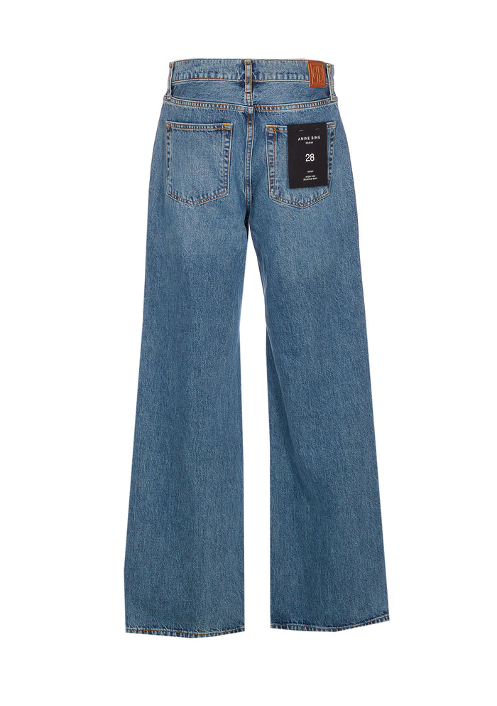 ANINE BING Jeans Blue Cotton