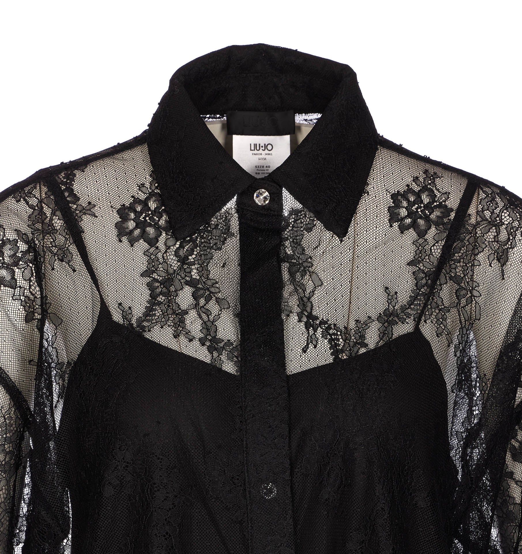Liu Jo Shirts Black Polyamide