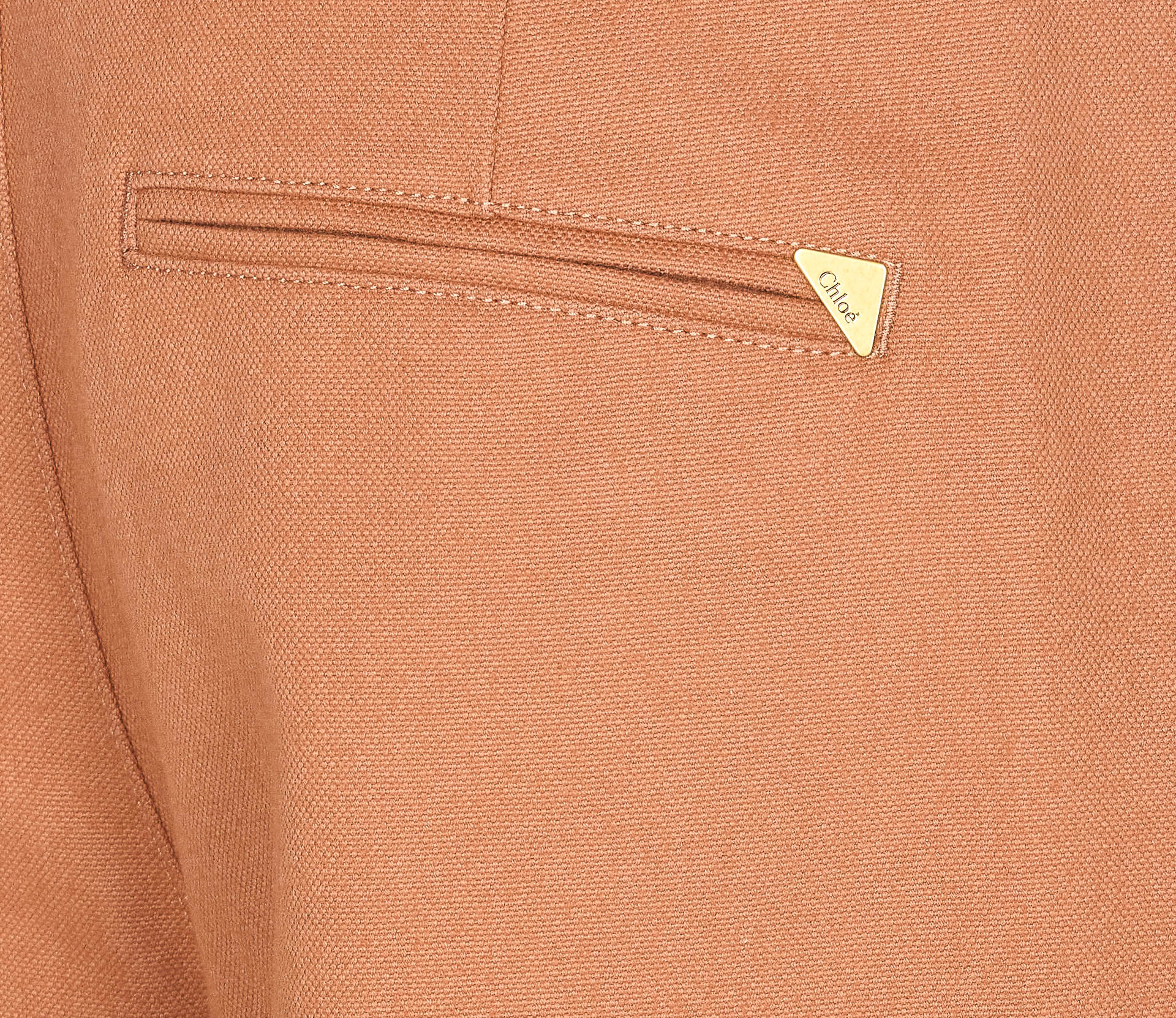 Chloè Trousers Pink Cotton