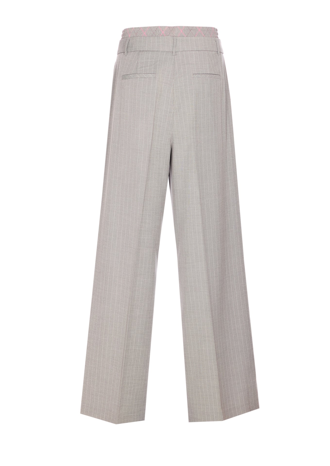 Liu Jo Trousers Grey Polyester