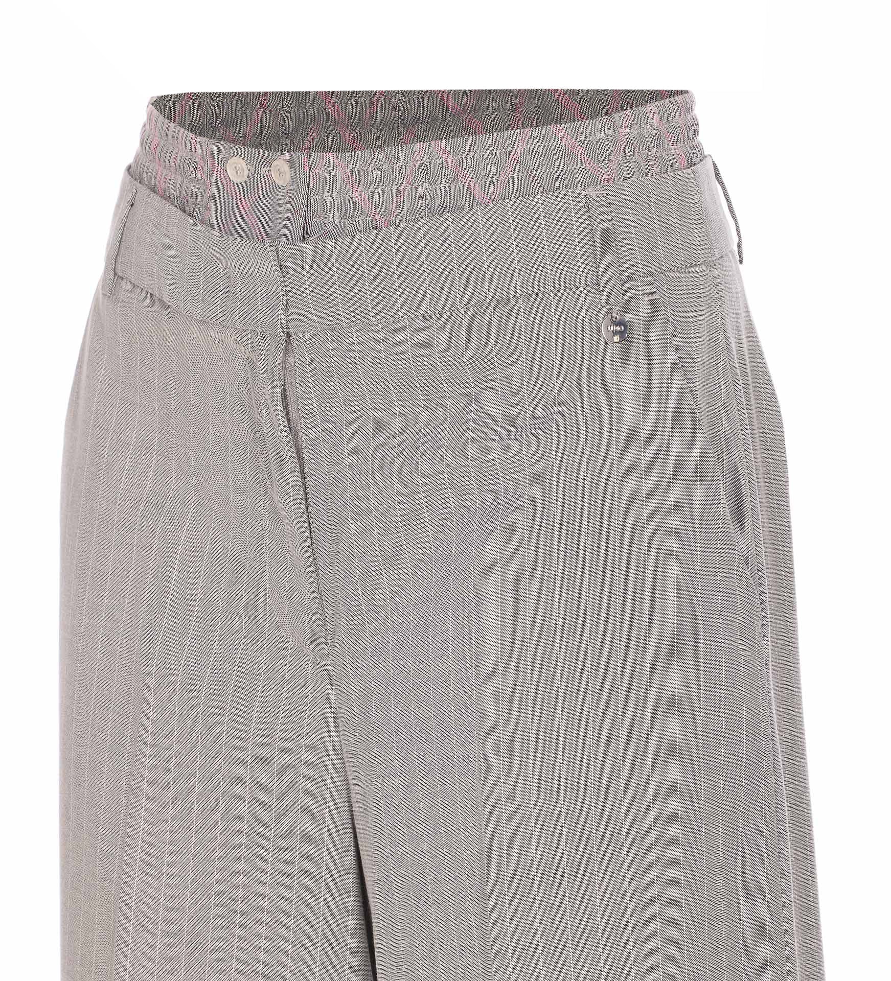 Liu Jo Trousers Grey Polyester