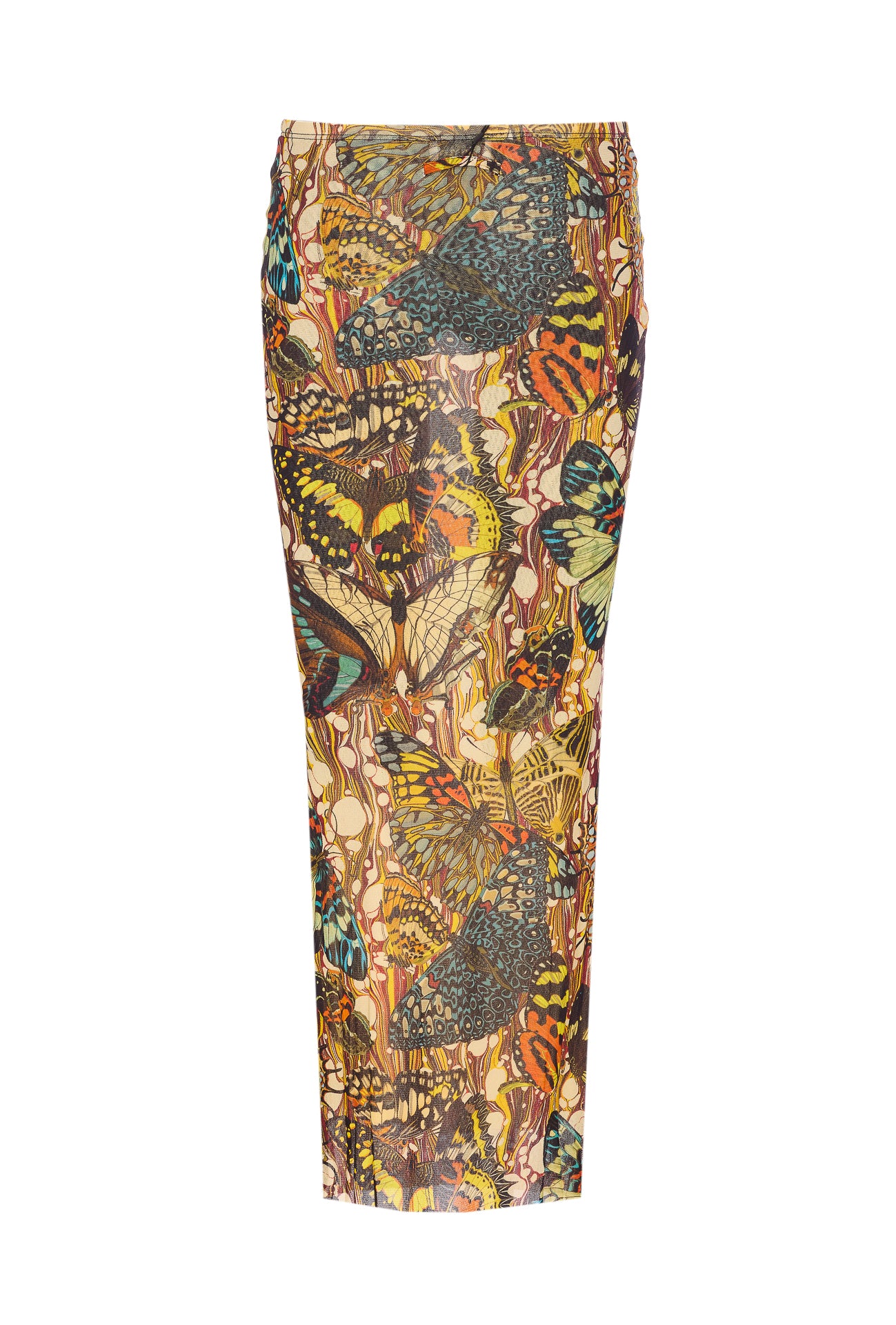 JEAN PAUL GAULTIER Skirts Yellow Polyamide