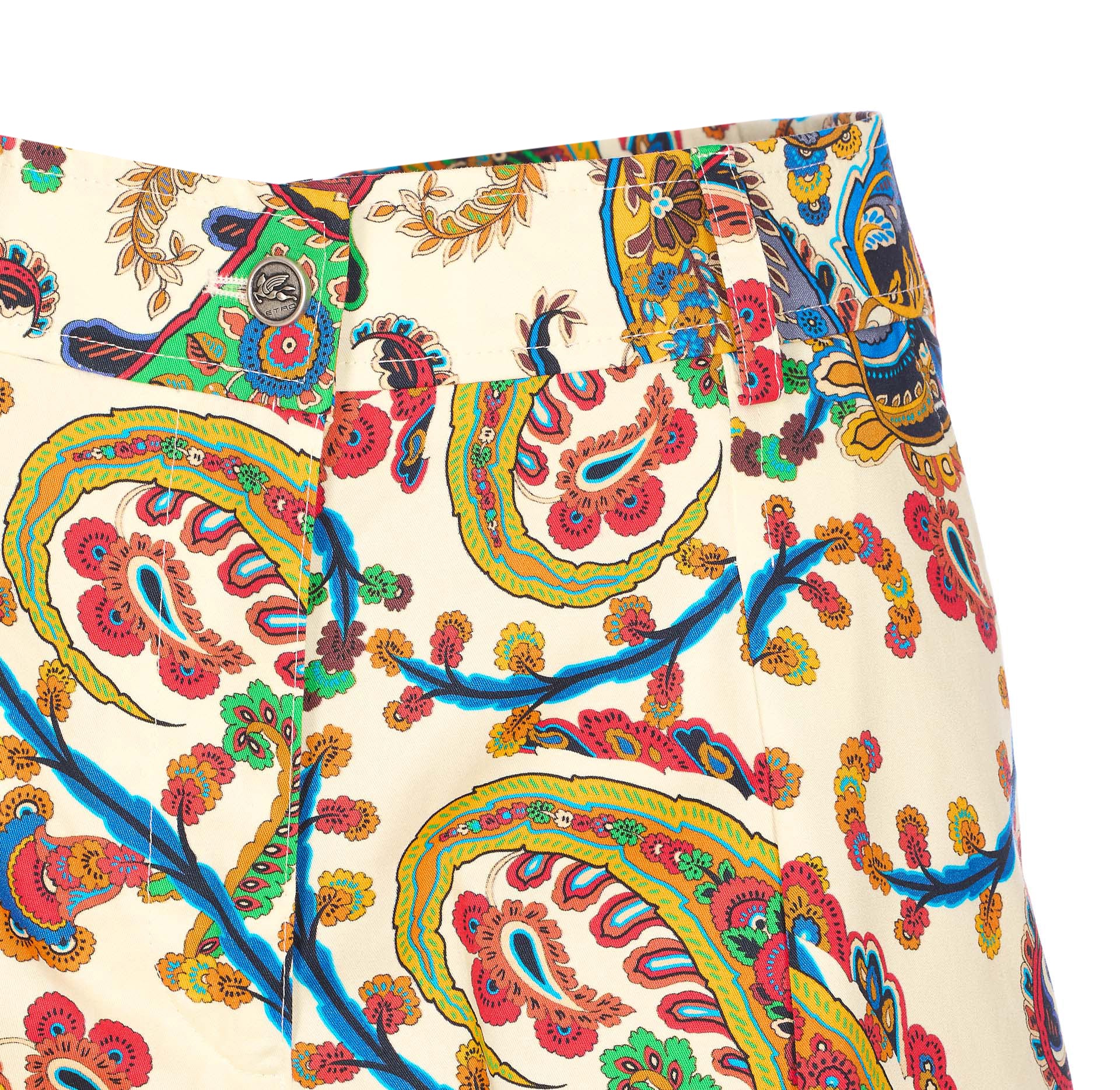 Etro Shorts MultiColour Cotton