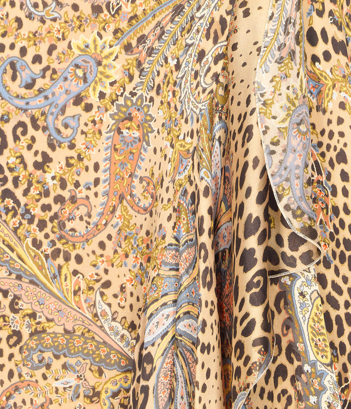 Etro Skirts Brown Silk