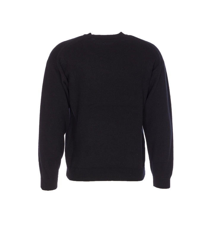 Auralee Sweaters Black Cashmere