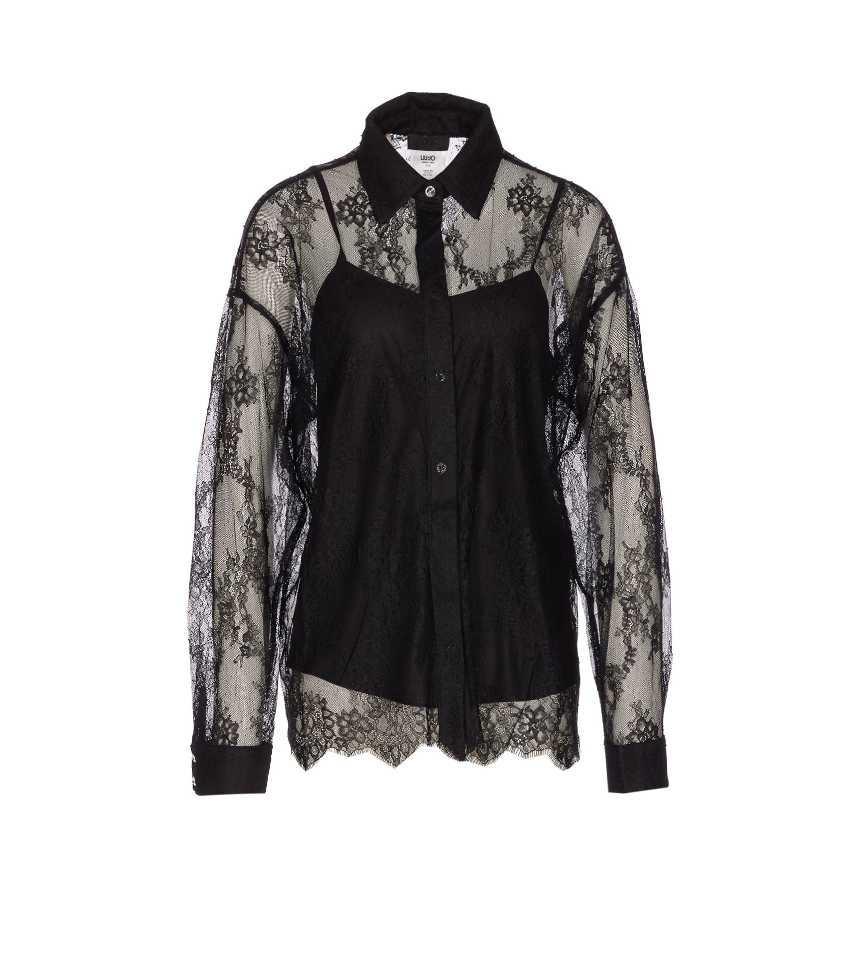 Liu Jo Shirts Black Polyamide