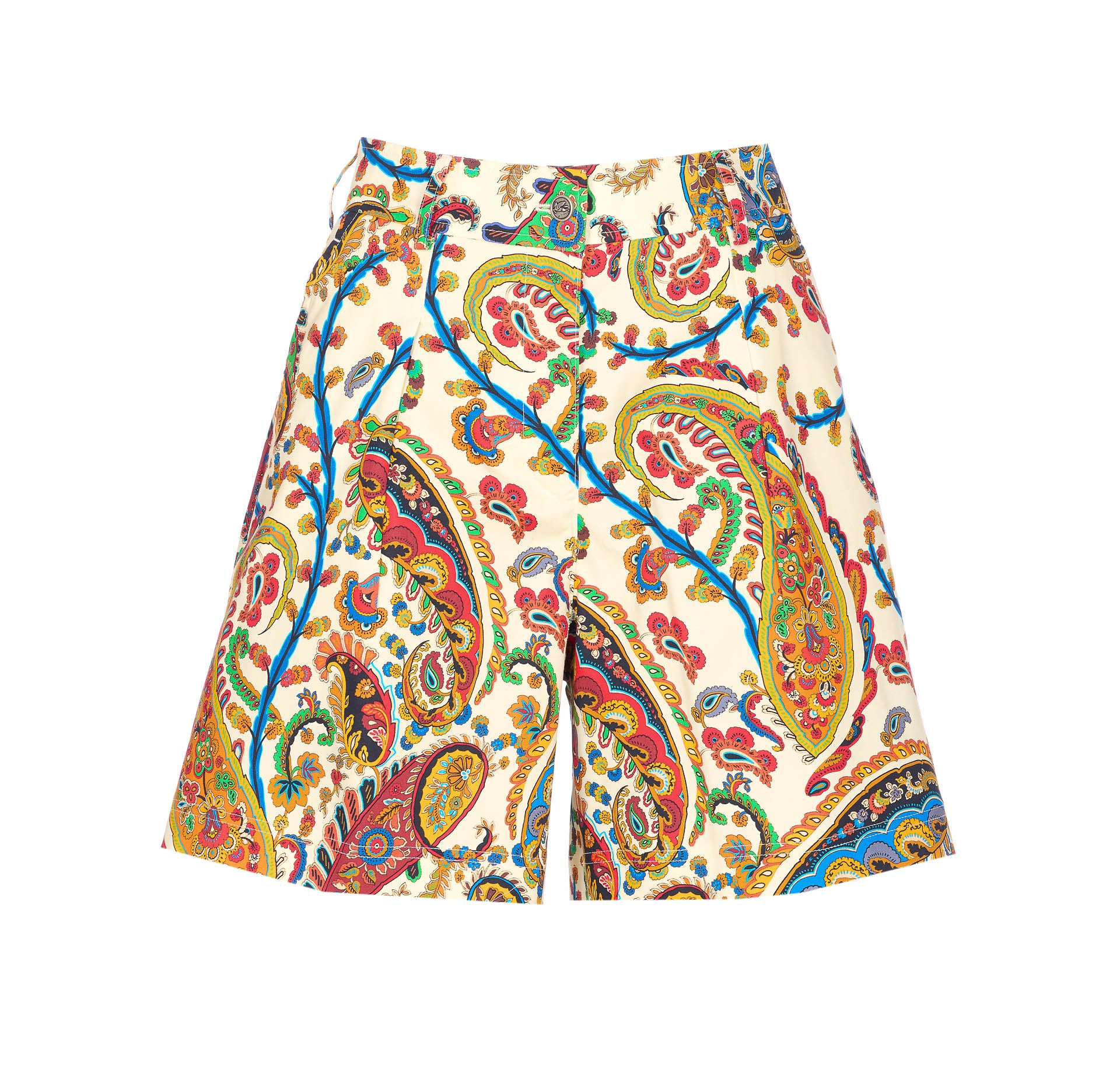 Etro Shorts MultiColour Cotton