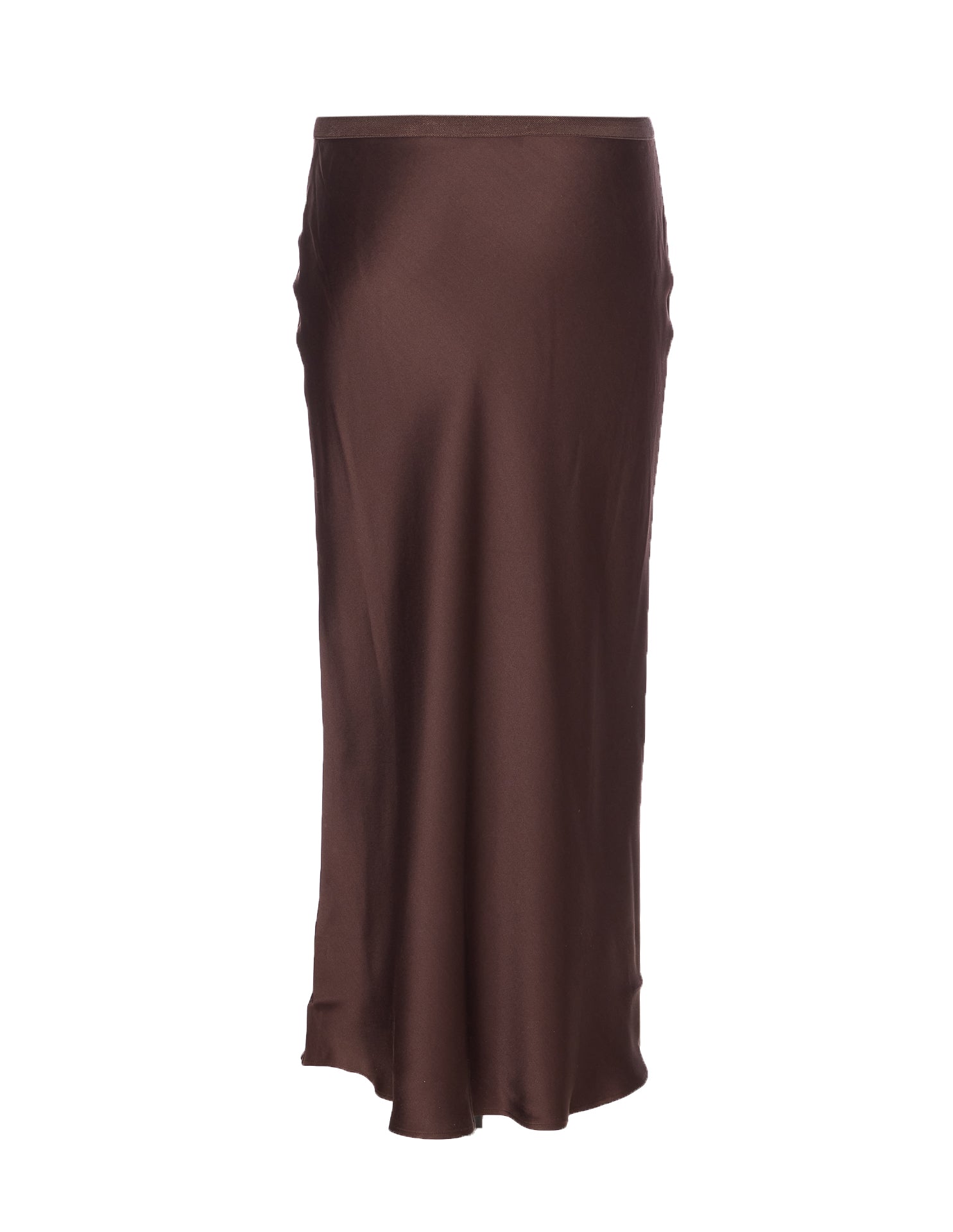 ANINE BING Skirts Brown Silk