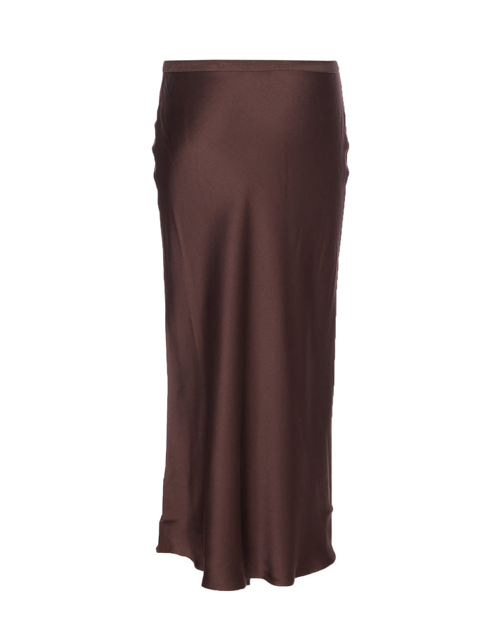 ANINE BING Skirts Brown Silk