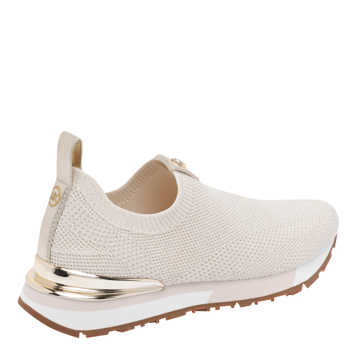 Michael Kors Sneakers Golden Fabric/rubber Sole