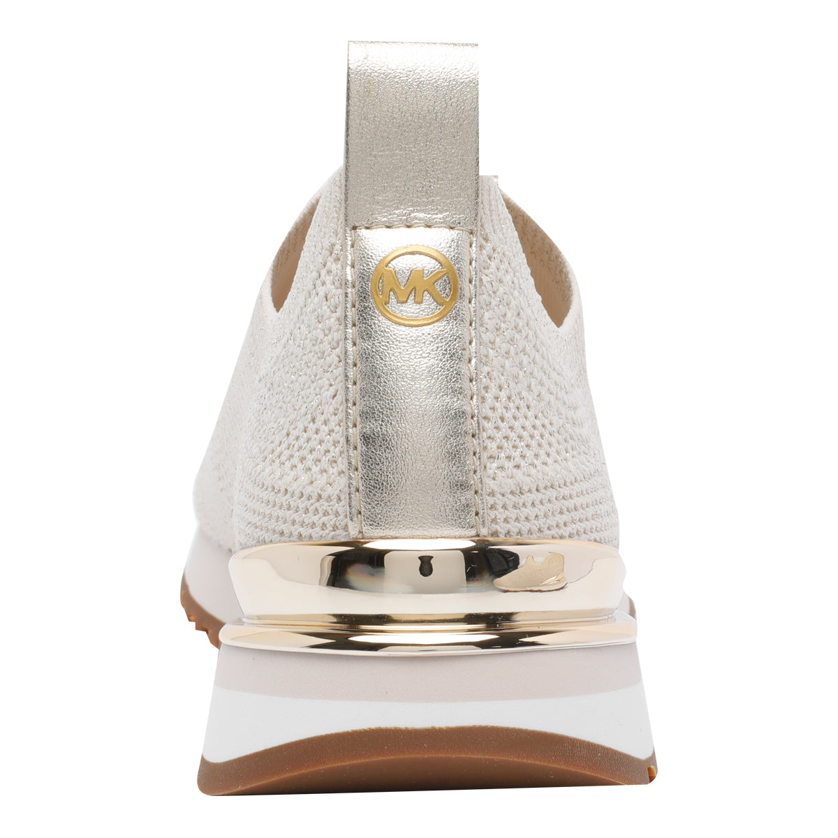 Michael Kors Sneakers Golden Fabric/rubber Sole