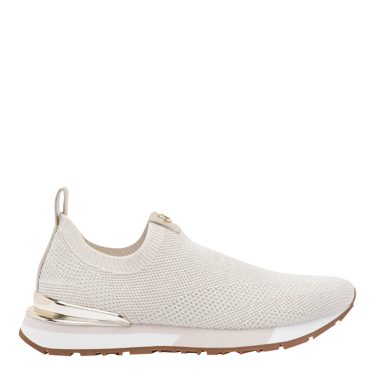 Michael Kors Sneakers Golden Fabric/rubber Sole