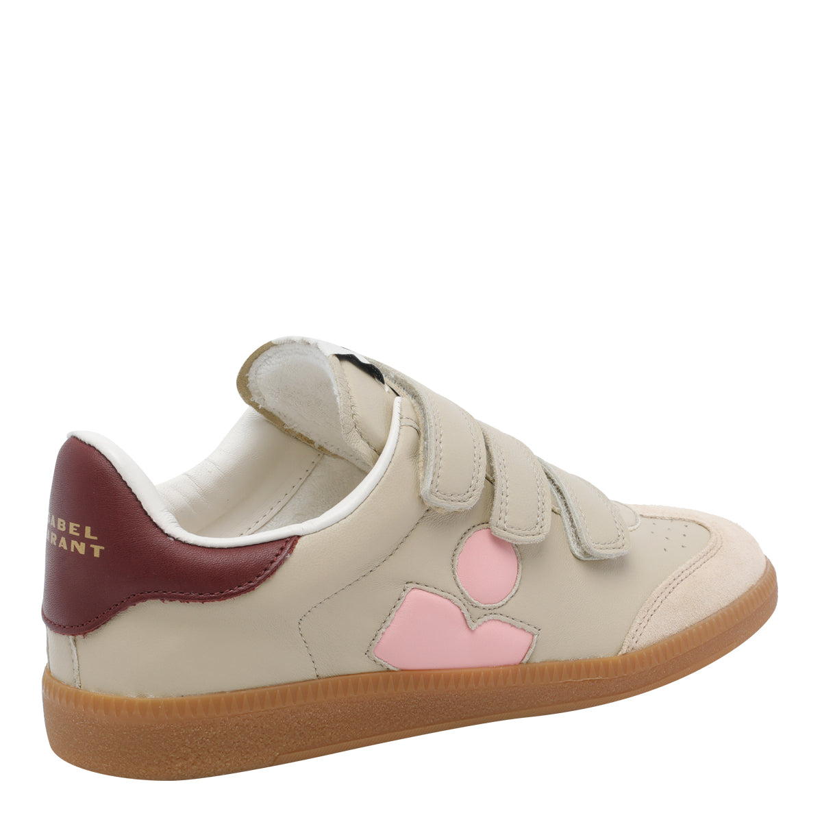 Isabel Marant Sneakers Beige Calf Leather/rubber Sole