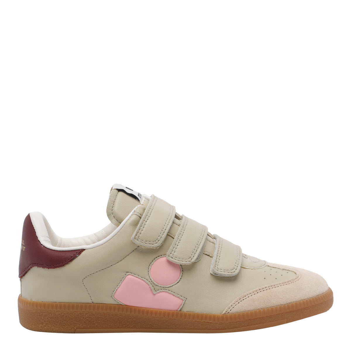 Isabel Marant Sneakers Beige Calf Leather/rubber Sole