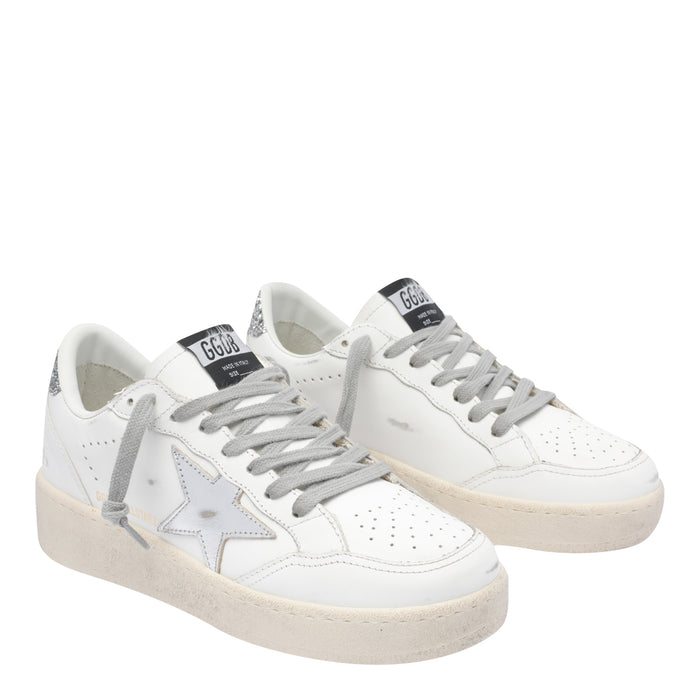 Golden Goose Sneakers White Calf Leather/rubber Sole