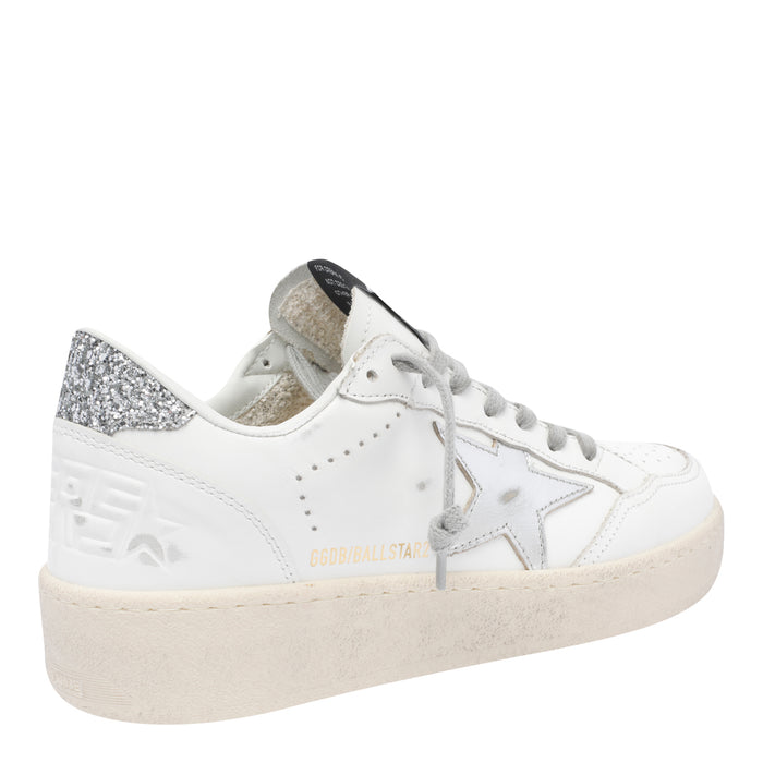 Golden Goose Sneakers White Calf Leather/rubber Sole