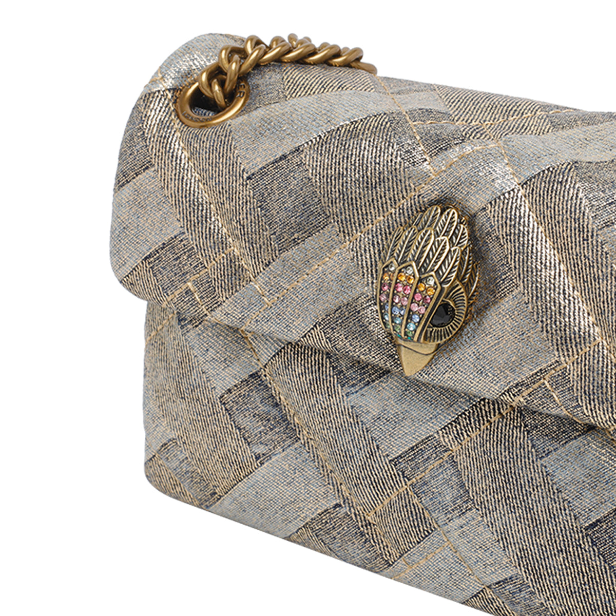 Kurt Geiger Bags Golden Polyester Cotton