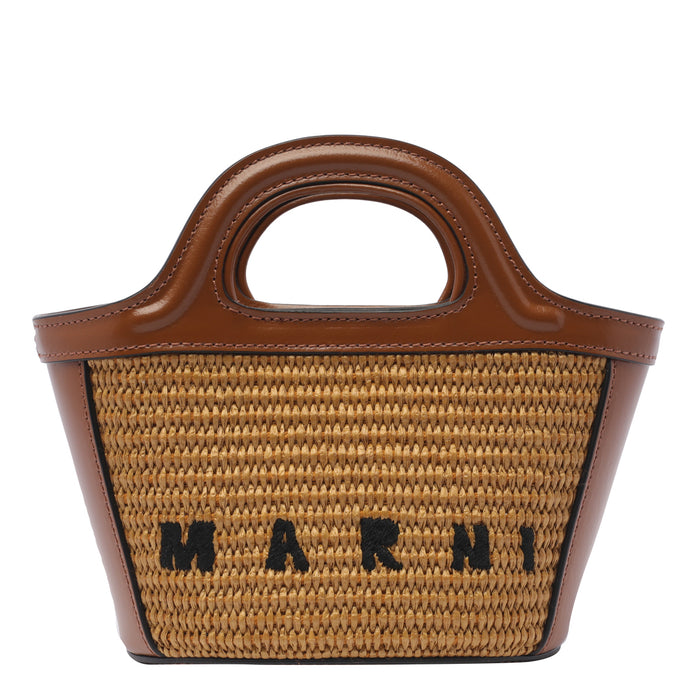 Marni Bags Brown Cotton Polyamide