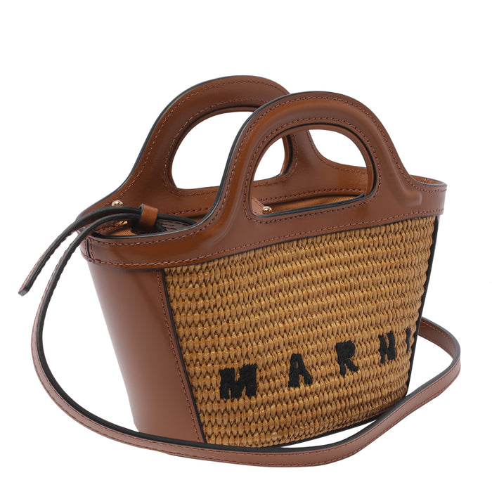 Marni Bags Brown Cotton Polyamide