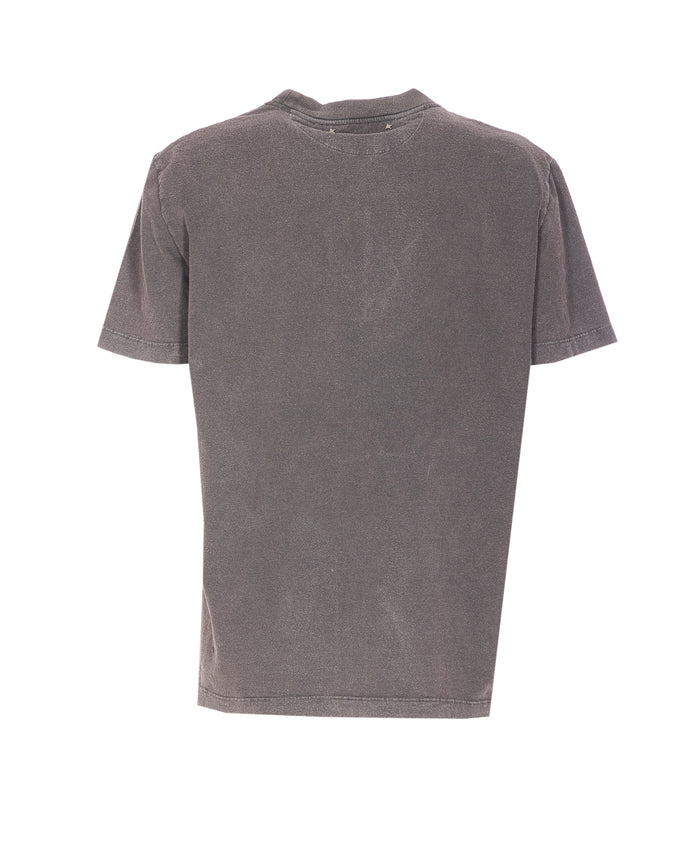 Golden Goose T-shirts and Polos Grey Cotton