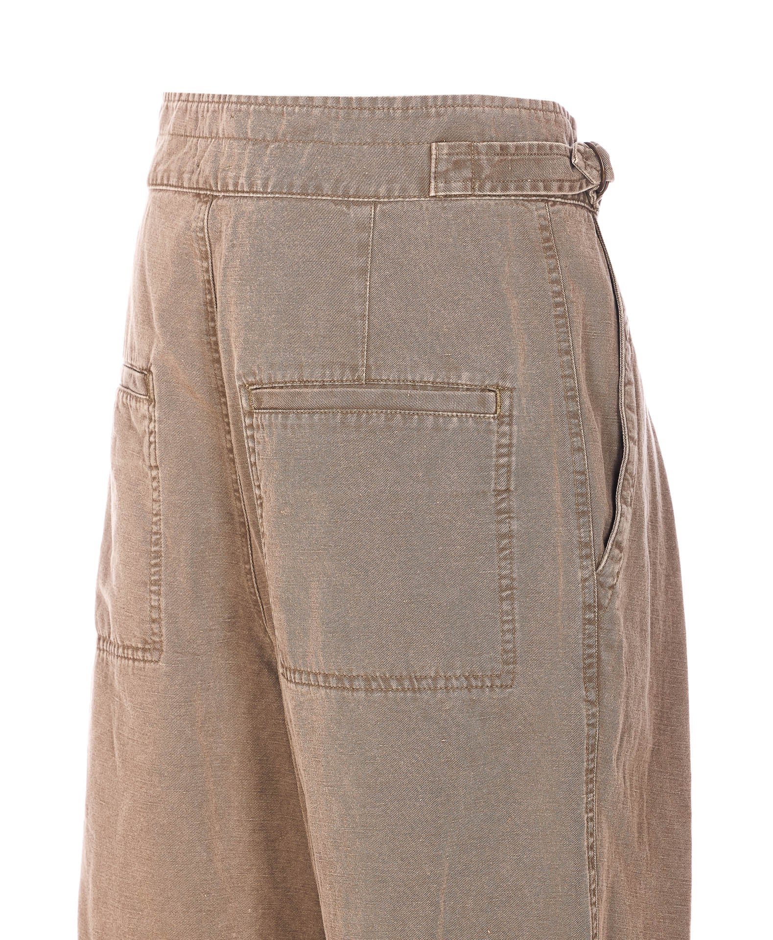 Isabel Marant Etoile Trousers Brown Cotton