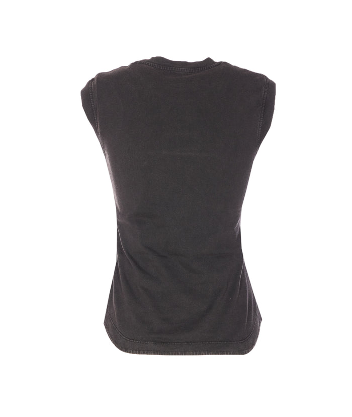 The Attico T-shirts and Polos Black Cotton