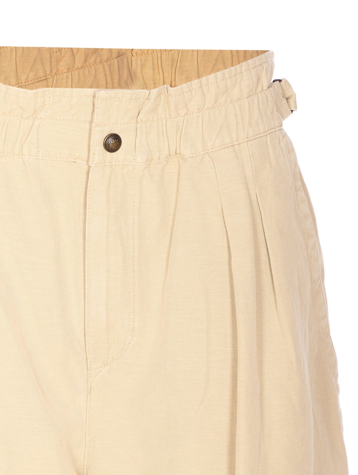 Isabel Marant Etoile Trousers Beige Cotton