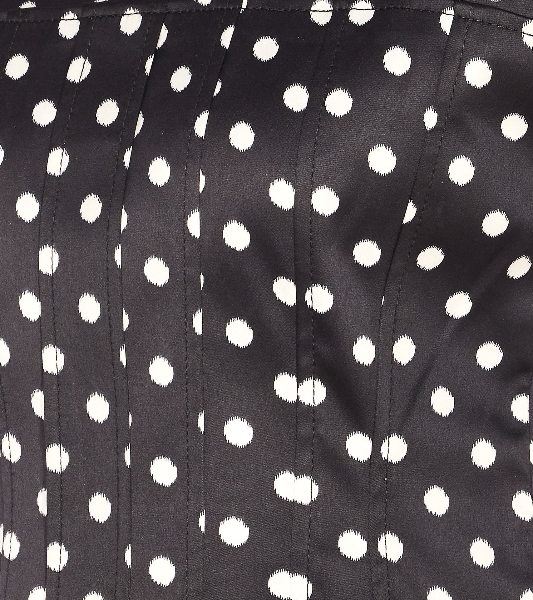 GANNI Top Black Recycled Polyester