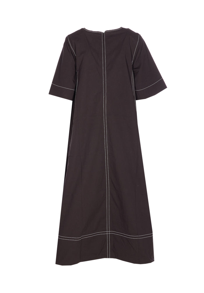 Ganni Dresses Black Organic Cotton