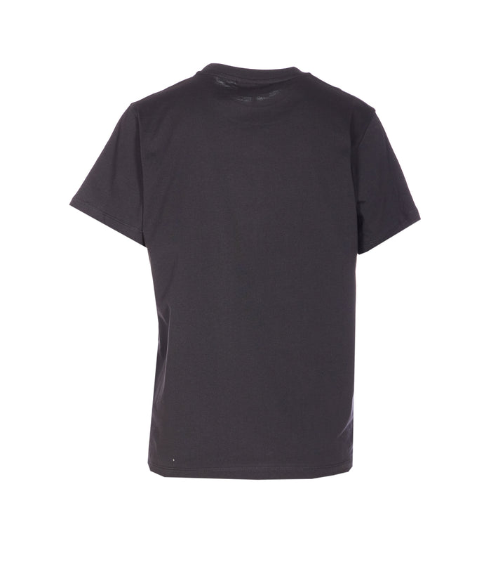 GANNI T-shirts and Polos Black Organic Cotton