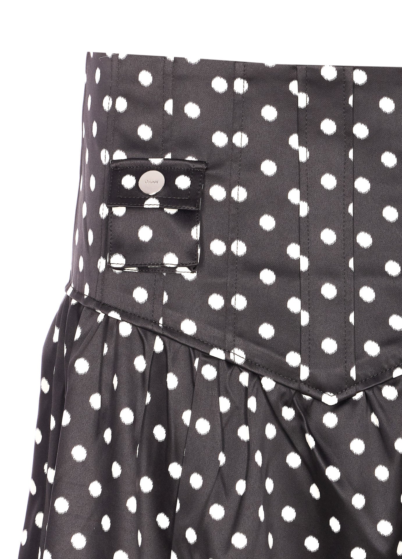 GANNI Skirts Black Recycled Polyester