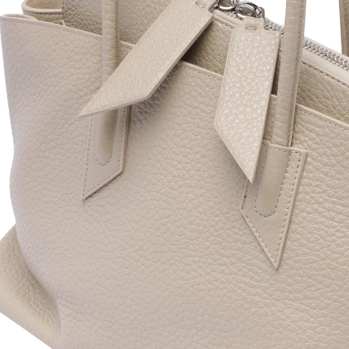 The Attico Bags Beige Calf Leather